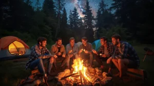 Camping Captions