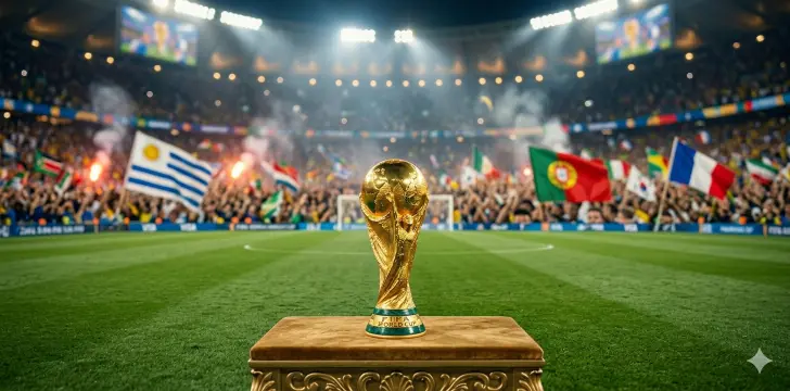FIFA World Cup Trophy  Caption