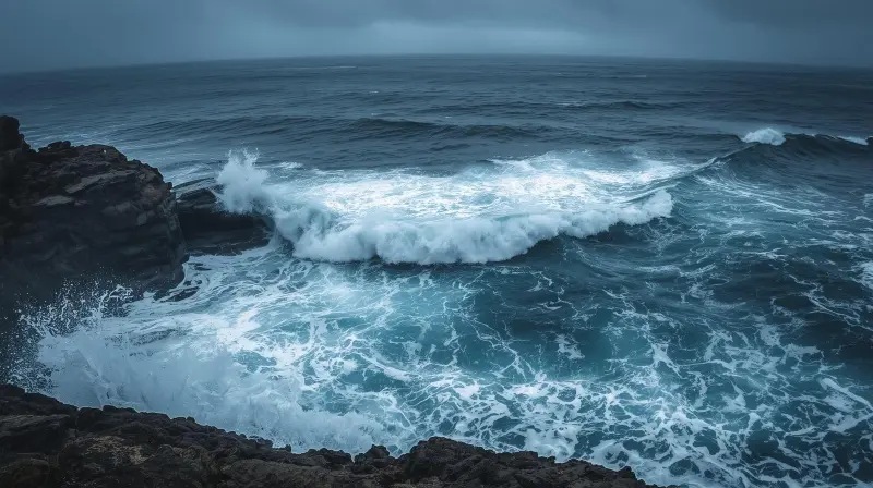 Ocean Waves Captions