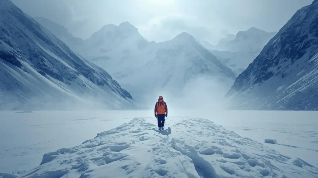 Snow Mountain Captions