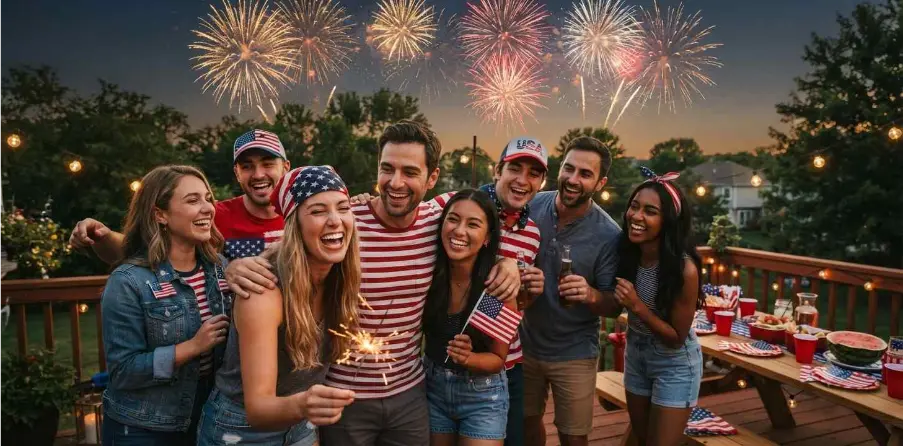 4th July Captions