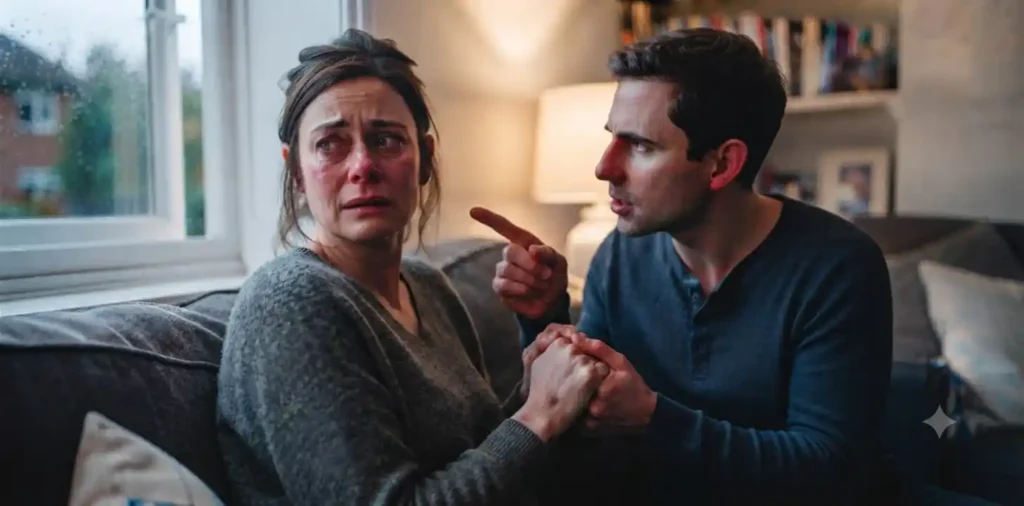 Woman reflecting during a difficult relationship moment