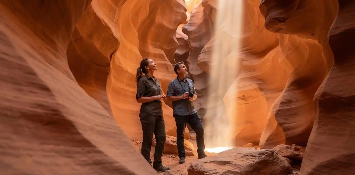 Antelope Canyon Captions