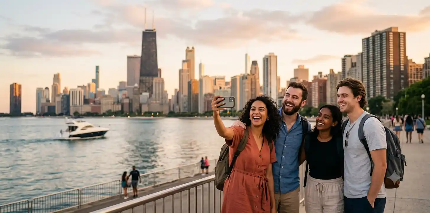 Chicago Skyline Captions