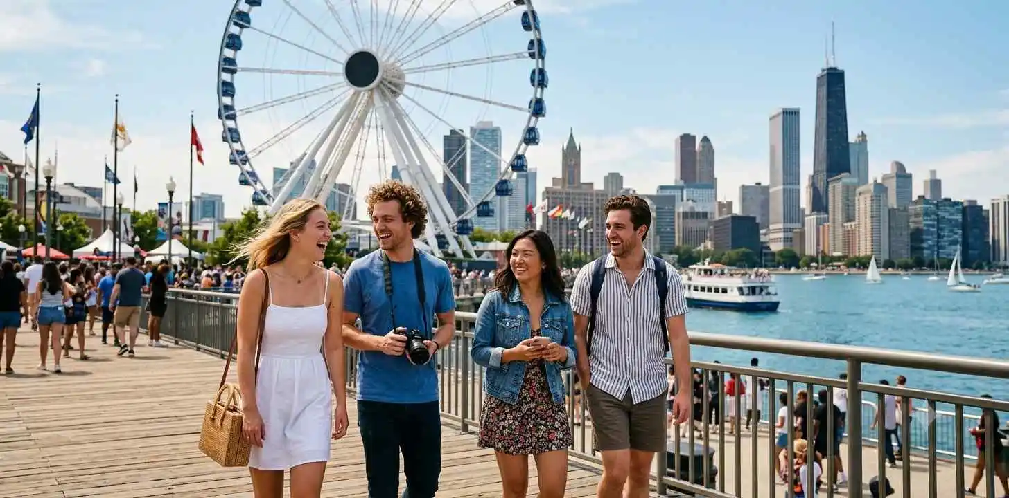 Navy Pier Captions