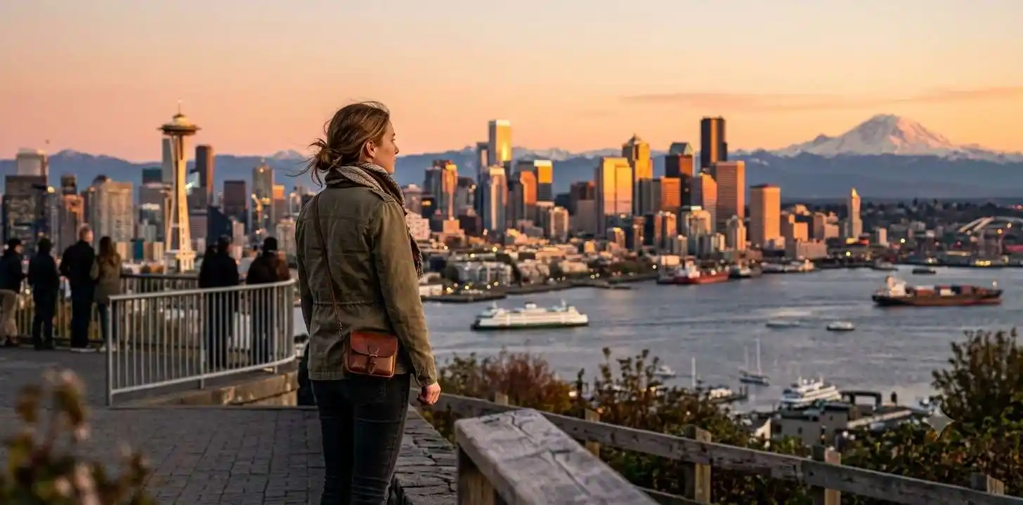 Seattle Skyline Captions