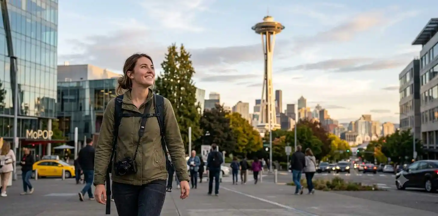 Space Needle Captions