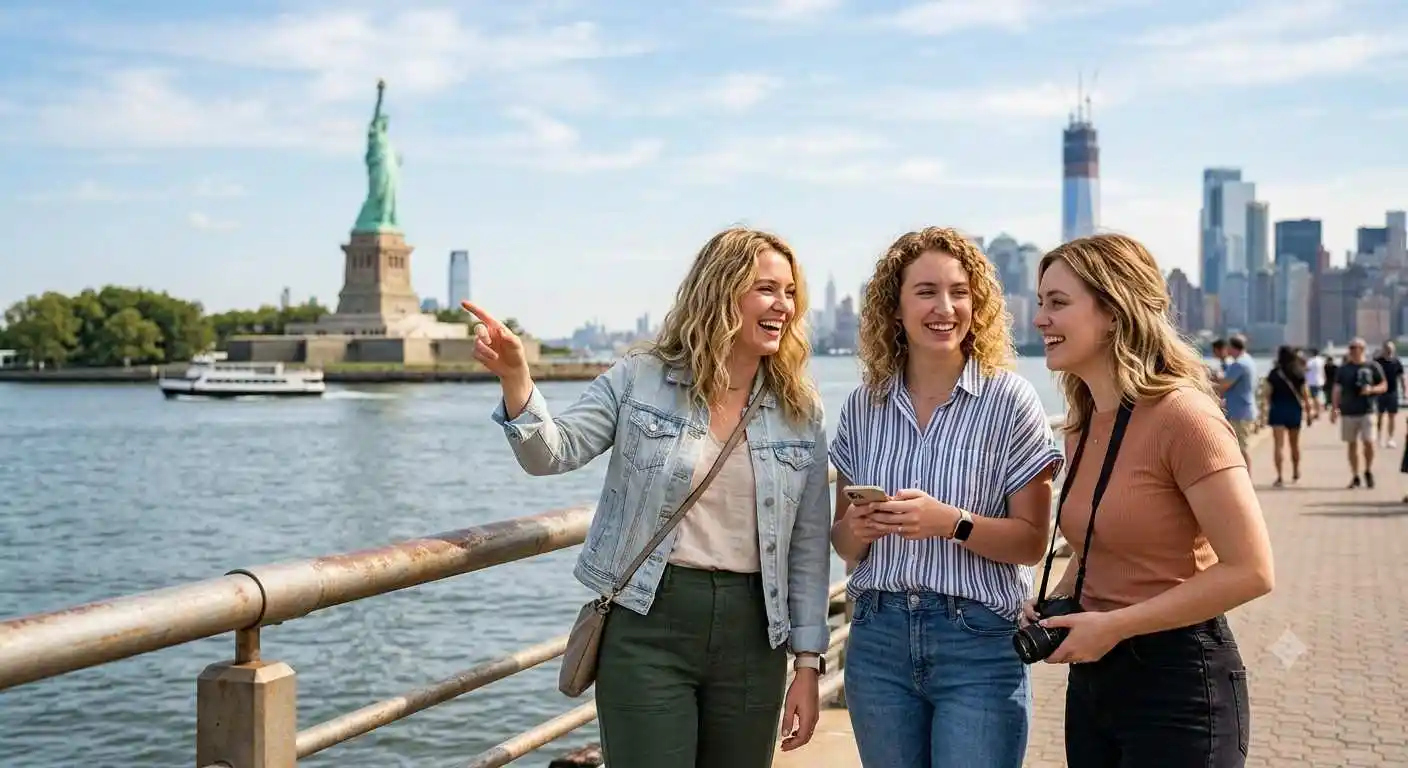 Statue of Liberty Captions