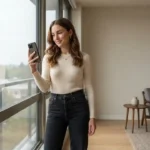 Window Selfie Captions