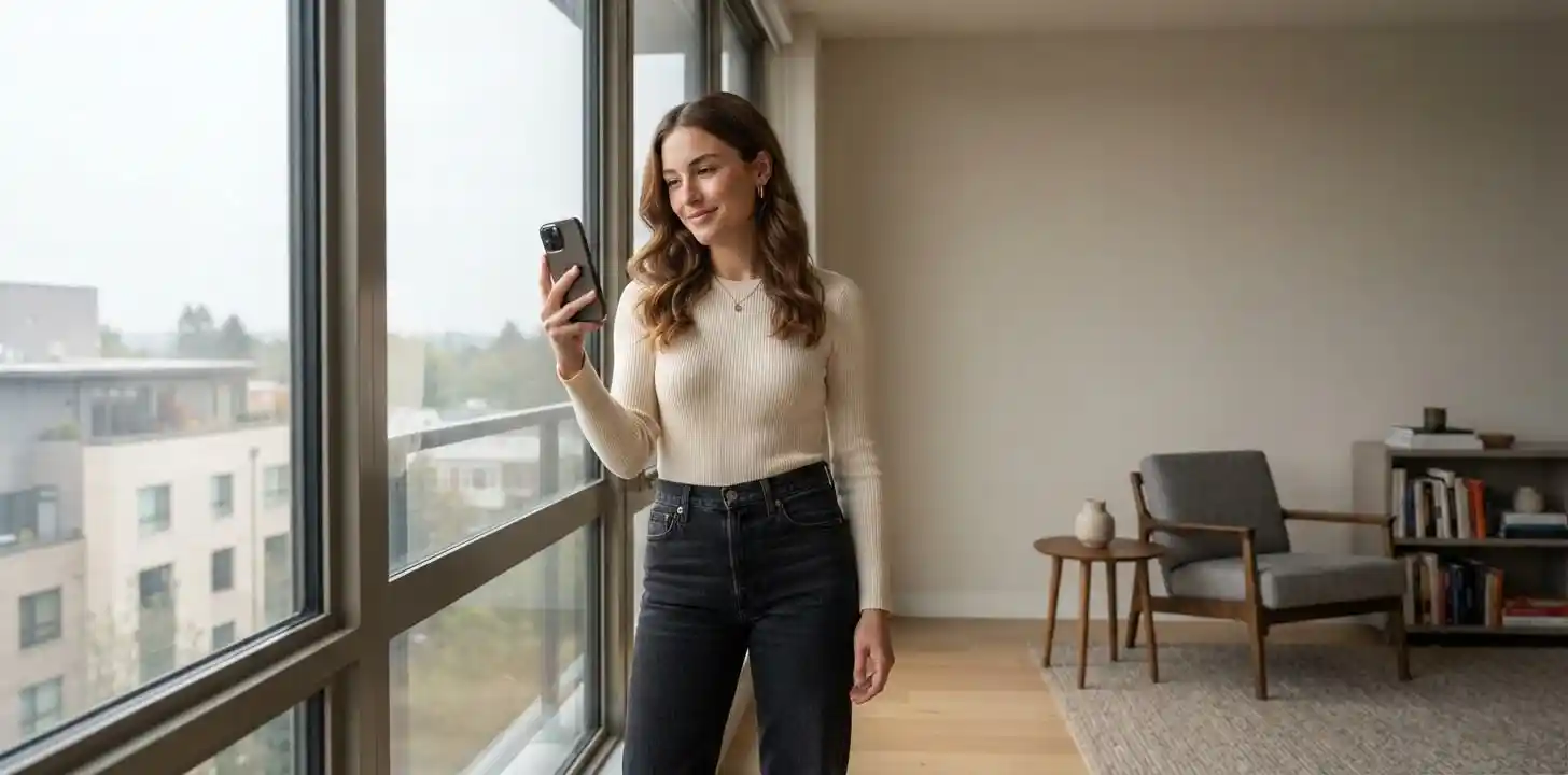 Window Selfie Captions